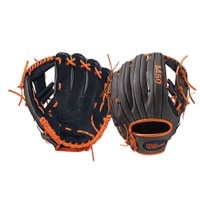 Wilson A450 CC1 Baseball Glove - Boys' Grade School - Grey / Orange