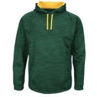 Majestic Therma Base Hooded Streak Fleece - Men's - Dark Green / Gold