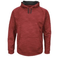 Majestic Therma Base Hooded Streak Fleece - Men's - Maroon / Black