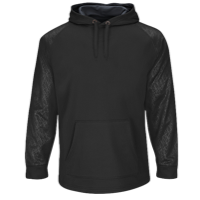 Majestic Premier Home Plate Hooded Tech Fleece - Men's - Black / Grey