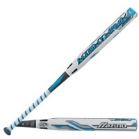 Mizuno Nighthawk 2 Fastpitch Bat - Women's - White / Light Blue