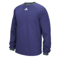 adidas Climalite Fielder's Choice Fleece - Men's - Purple / Grey