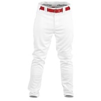 Rawlings Premium Straight Fit Pants - Men's - White / Red