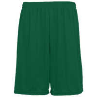 Augusta Sportswear Team Training Shorts - Men's - Dark Green / Dark Green