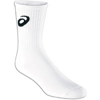 ASICS� Team Crew Socks - Women's - White / Black