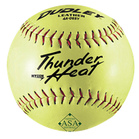 Dudley ASA 12" Thunder Hycon Slowpitch Softball