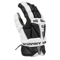 Under Armour Charge 2 Lax Gloves - Men's - Black / White