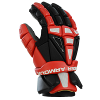 Under Armour Charge 2 Lax Gloves - Men's - Red / Black