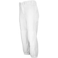 Mizuno Select Belted Fastpitch Pants - Women's - All White / White