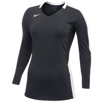 Nike Team Vapor Pro L/S Jersey - Women's - Grey / White