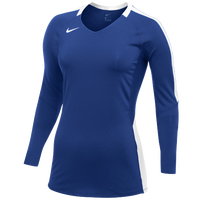 Nike Team Vapor Pro L/S Jersey - Women's - Blue / White