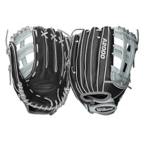 Wilson A2000 1275 Superskin Fastpitch Glove - Women's - Black / Grey