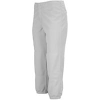 Mizuno Select Non-Belted Fastpitch Pants - Women's - Grey / Grey