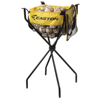 Easton Team Ball Caddy w/ Carry Bag - Yellow / Black