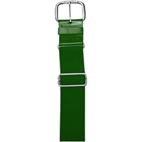 All Star 1 1/2" Elastic Uniform Belt - Dark Green / Dark Green