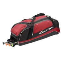 Easton E500C Wheeled Catcher's Bag - Red / Black