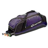 Easton E500C Wheeled Catcher's Bag - Purple / Black