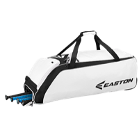 Easton E510W Wheeled Bat Bag - White / Black