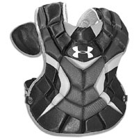 Under Armour Pro Senior Chest Protector - Boys' Grade School - Black / Silver