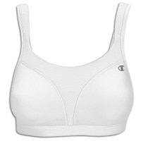 Champion Spot Comfort Bra - Women's - All White / White