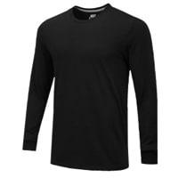 Nike Team Core L/S T-Shirt - Men's - All Black / Black