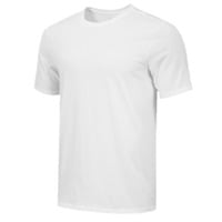 Nike Team Core S/S T-Shirt - Men's - All White / White