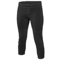 Easton Zone Softball Pants - Girls' Grade School - All Black / Black