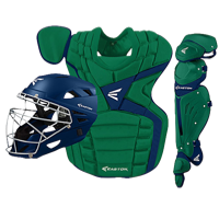 Easton Mako Custom Catcher's Set - Men's - Green / Navy