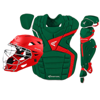 Easton Mako Custom Catcher's Set - Men's - Green / Red