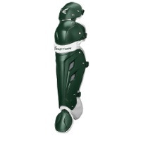 Easton Mako Fastpitch Leg Guards - Women's - Dark Green / White