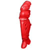 Easton M7 Leg Guards - Red / Red