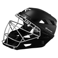 Easton M7 Catcher's Helmet - All Black / Black