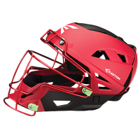 Easton Mako Catcher's Helmet - Red / Black