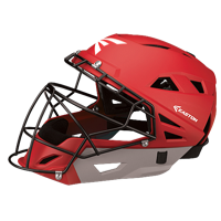 Easton M10 Catcher's Helmet - Red / Grey