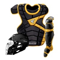 Easton M10 Catcher's Set - Men's - Black / Gold