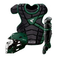 Easton M10 Catcher's Set - Men's - Black / Dark Green