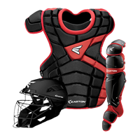 Easton M10 Intermediate Catcher's Set - Youth - Black / Red