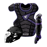 Easton M10 Intermediate Catcher's Set - Youth - Black / Purple