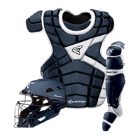 Easton M10 Intermediate Catcher's Set - Youth - Navy / White