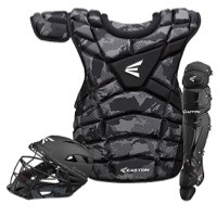 Easton M10 Intermediate Catcher's Set - Youth - Black / Grey