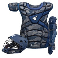 Easton M10 Intermediate Catcher's Set - Youth - Navy / Grey