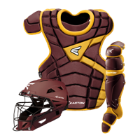 Easton M10 Catcher's Set - Youth - Maroon / Gold