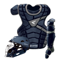 Easton M10 Catcher's Set - Youth - Navy / Silver