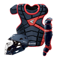 Easton M10 Catcher's Set - Youth - Navy / Red