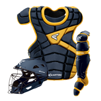 Easton M10 Catcher's Set - Youth - Navy / Gold