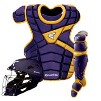 Easton M10 Catcher's Set - Youth - Purple / Gold