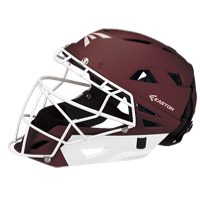 Easton Fastpitch Grip Catcher's Helmet - Women's - Maroon / White