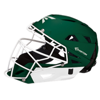 Easton Fastpitch Grip Catcher's Helmet - Women's - Dark Green / White