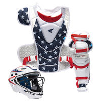 Easton Jen Schiro The Very Best Fastpitch Catchers Set - Women's - White / Navy