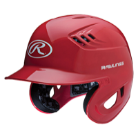 Rawlings Coolflo R16 Batting Helmet - Men's - Red / White